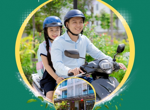 Bố ơi! Mình về Ecogarden nhé!